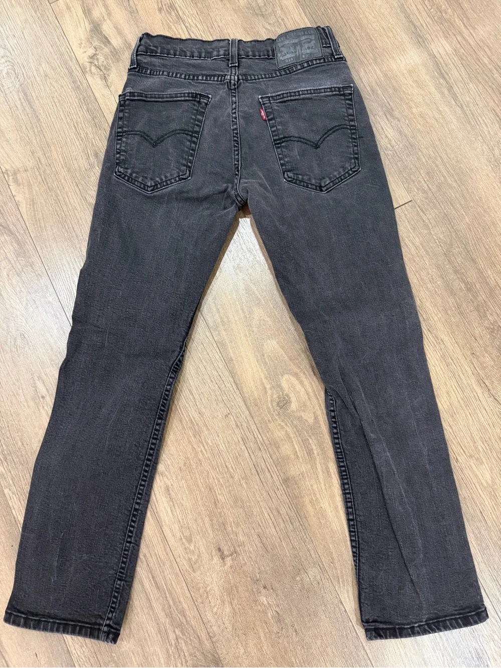 Levi's Black Straight Jeans